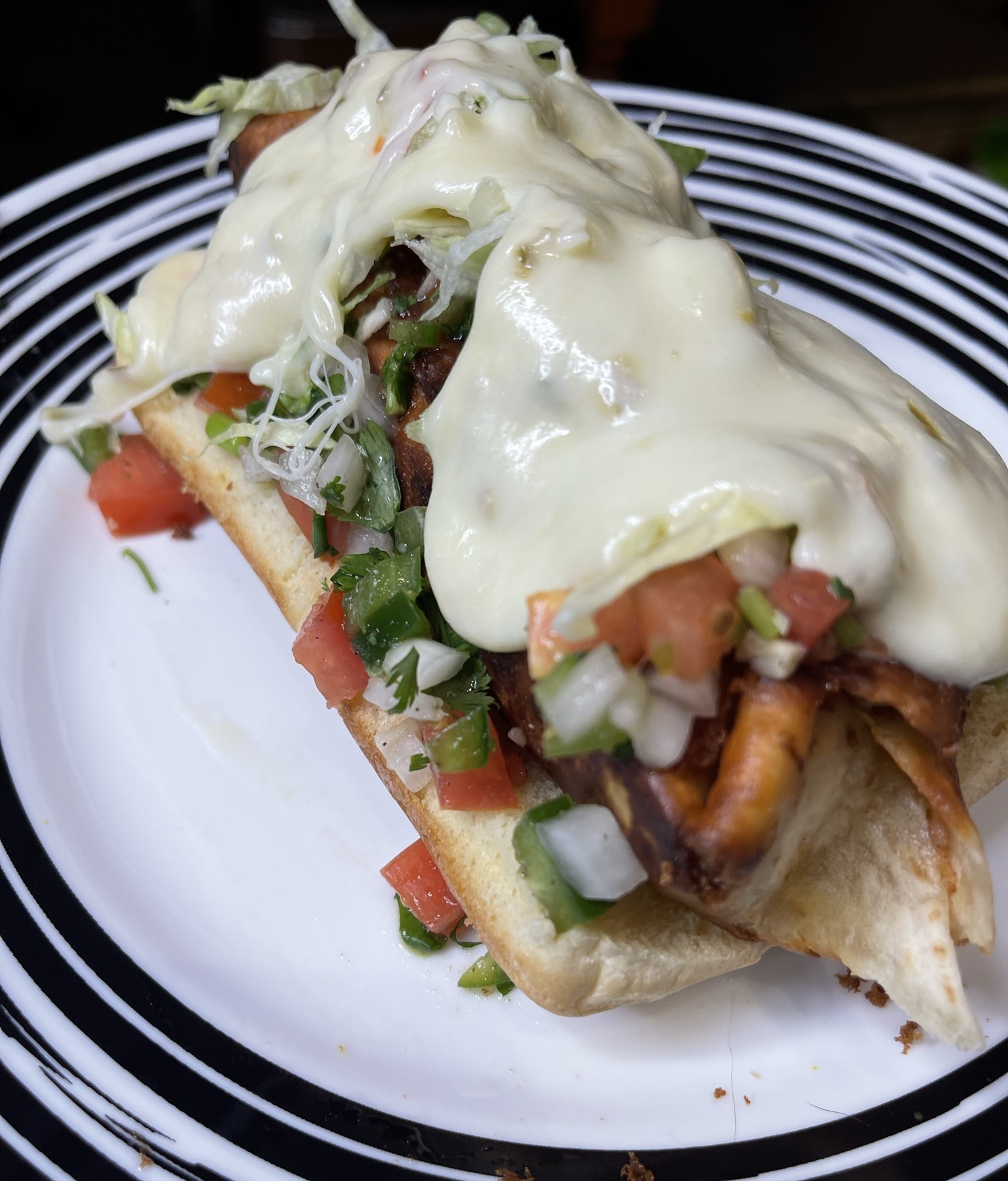Mexican style hot dog recipe