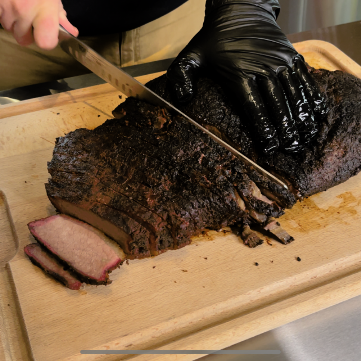 How to slice a brisket